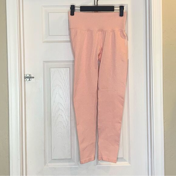 Dreamers Fit Leggings Pale Peach Pink Size Large - Picture 1 of 9
